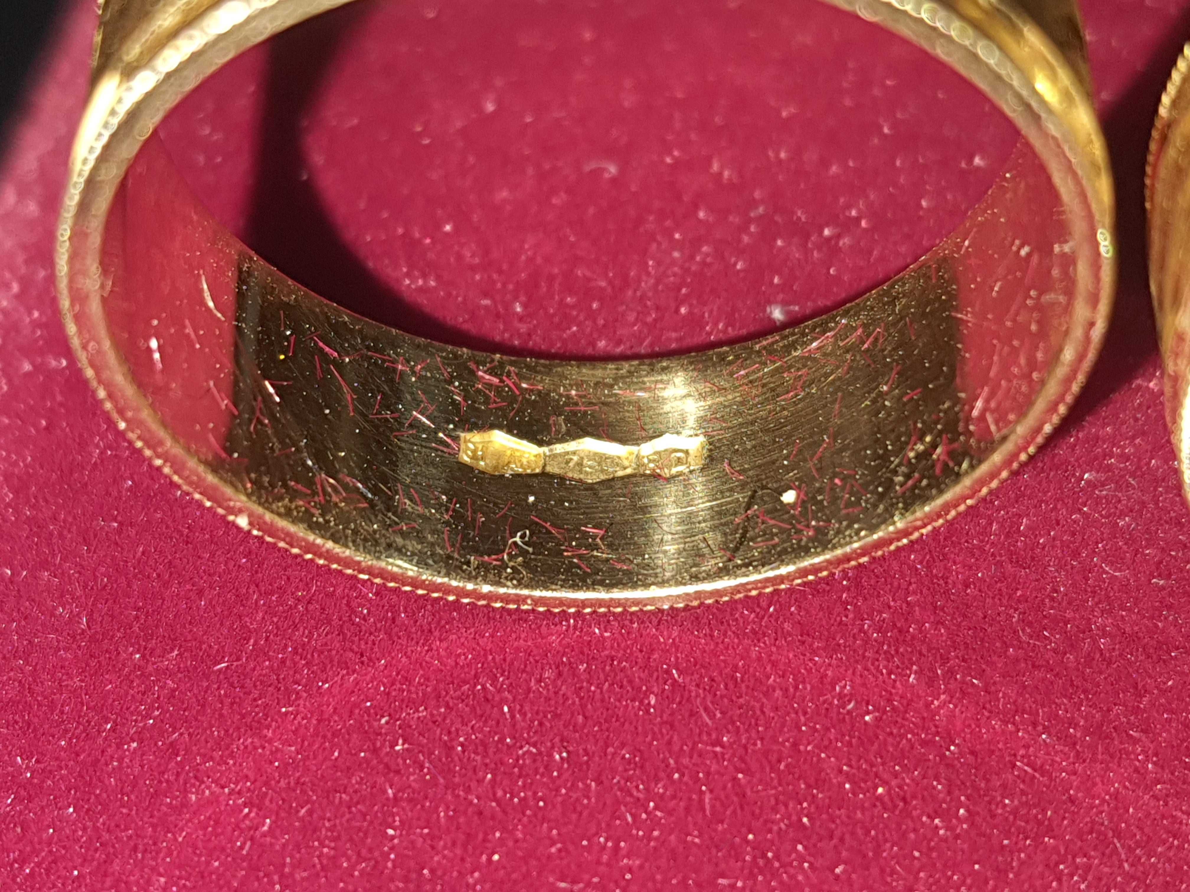 Obrączki złote  pr 750 - 18 k