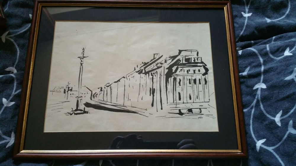 Antoni Uniechowski prace na papierze - artysta aukcyjny