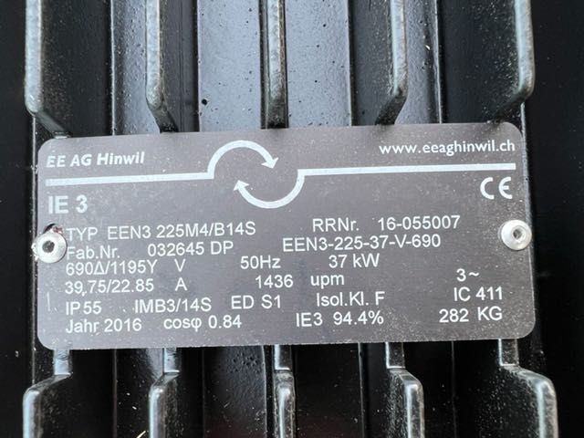 silnik elektryczny nowy 7 szt 55kw do agregatów komplet