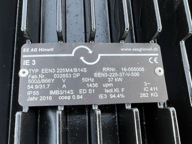 silnik elektryczny nowy 7 szt 55kw do agregatów komplet