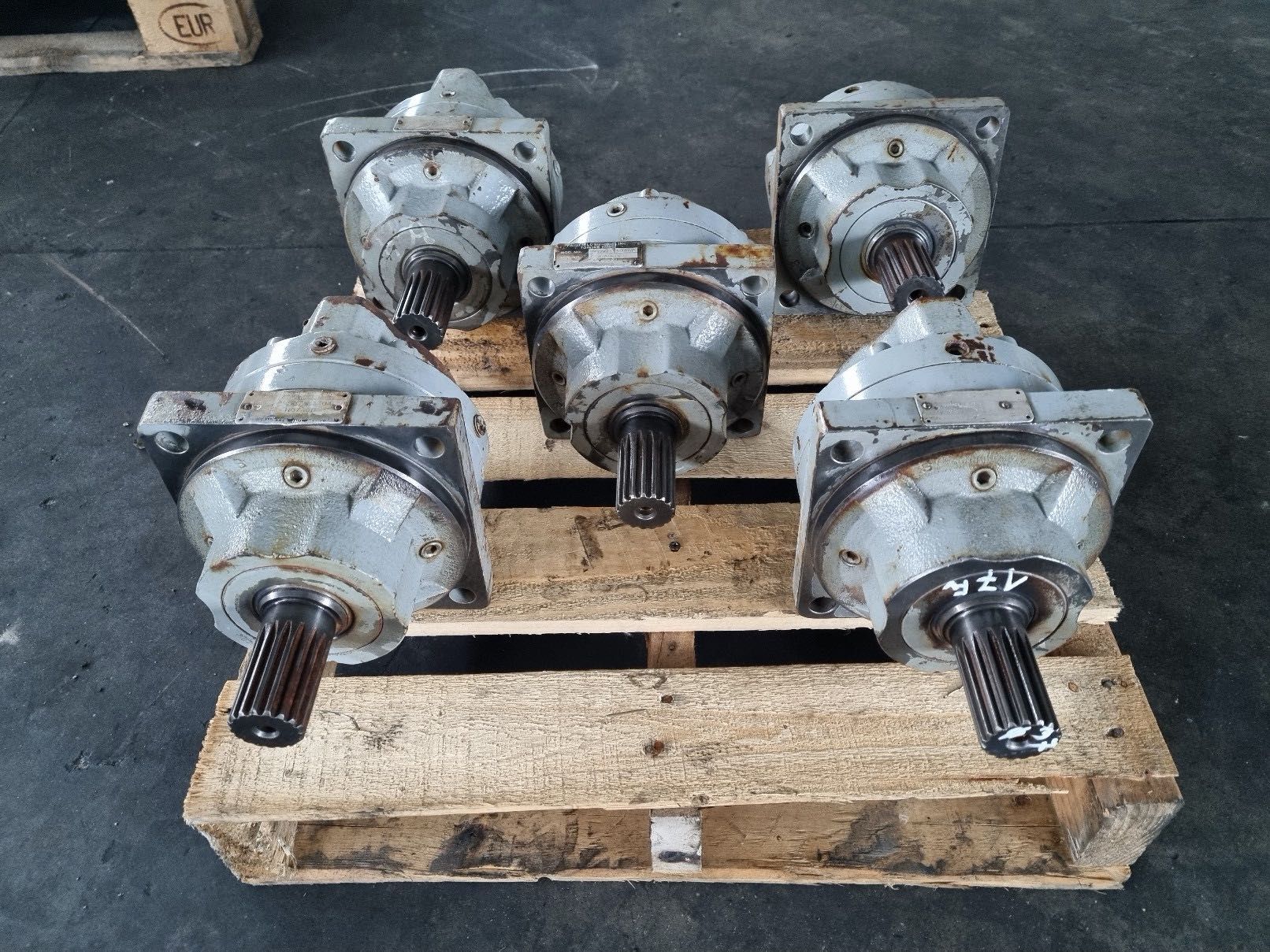 FAIRFIELD przekładnia planetarna obrotu nożyc chwytaka