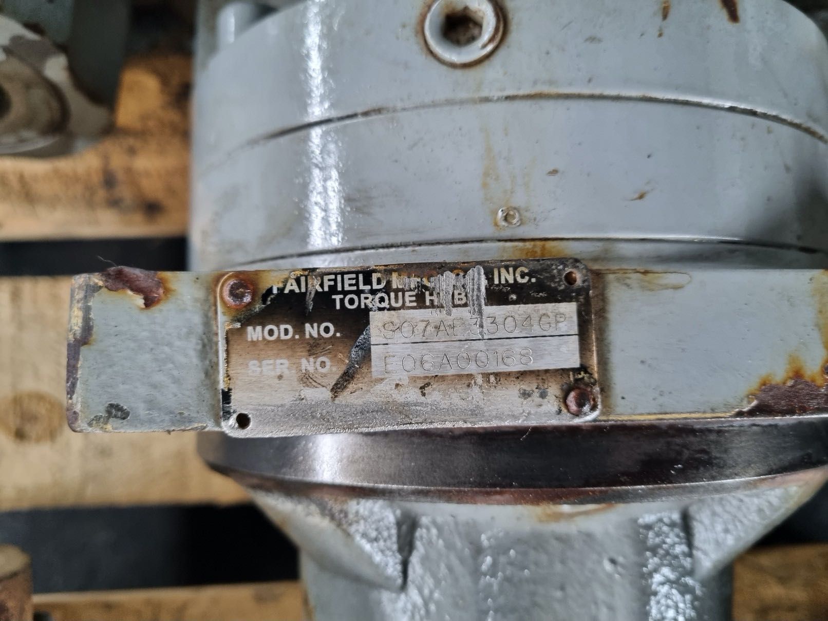 FAIRFIELD przekładnia planetarna obrotu nożyc chwytaka