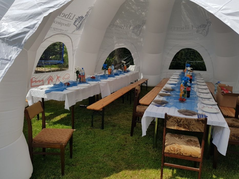 Namiot,Grill,Pawilony,Ławy Piwne-Piknikowe-WYNAJEM-DMUCHANA ZJEŻDŻALNI