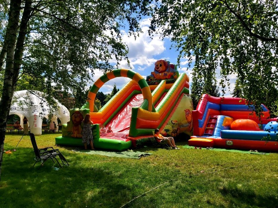 WYNAJEM-Dmuchane zabawki,zjeżdżalnie,trampoliny,ławo-stoły,pawilony!!