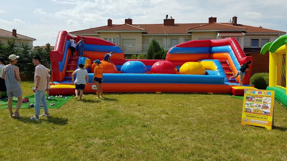 Zjeżdżalnia Dmuchana, Atrakcje Dzieci,Dmuchańce,Tor Przeszkód-Wynajem