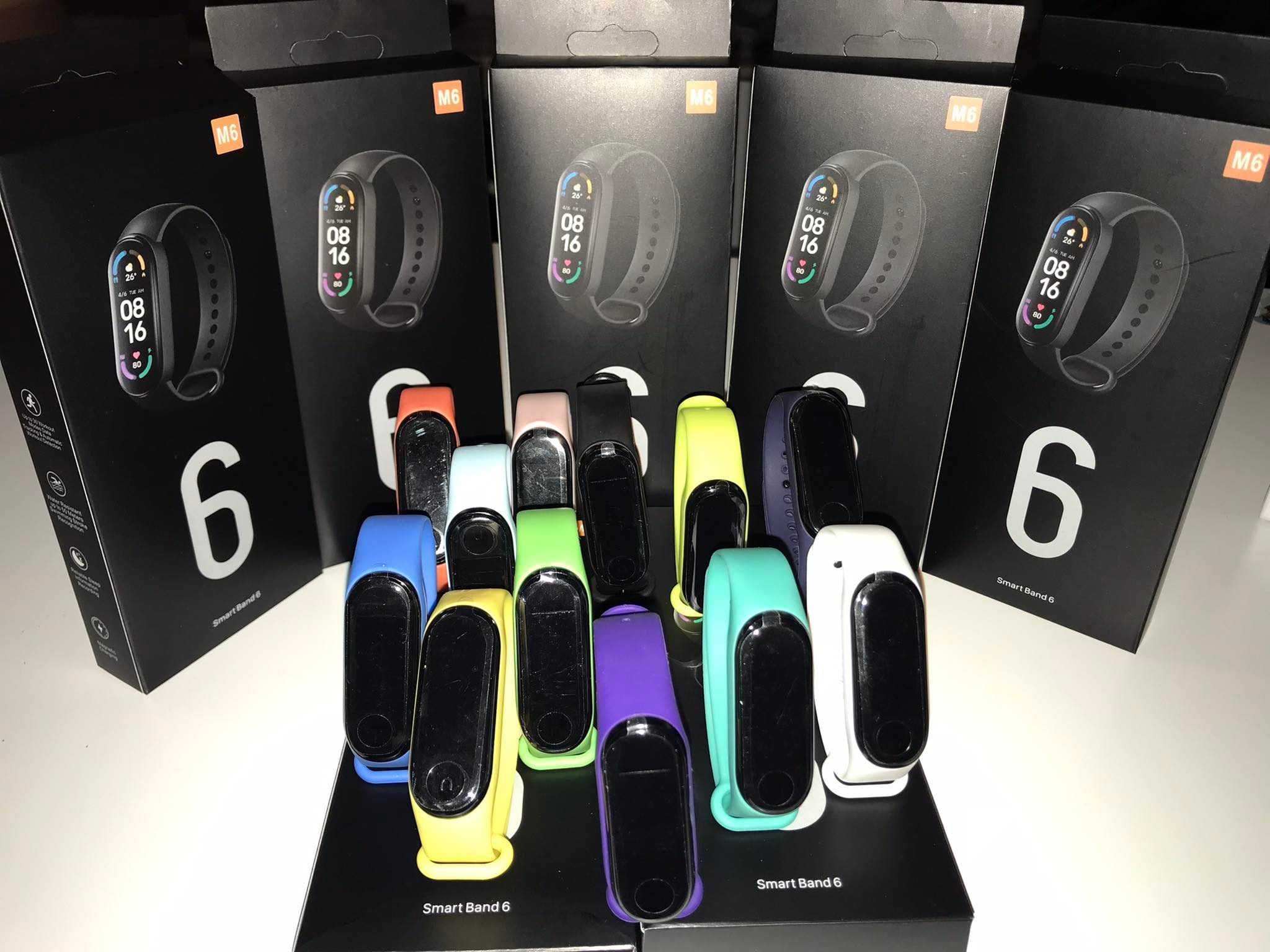 Zegarem M6 opaska sportowa