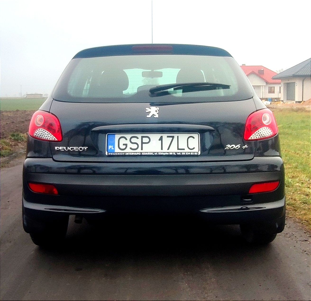 Peugeot 206+  pierwszy właściciel