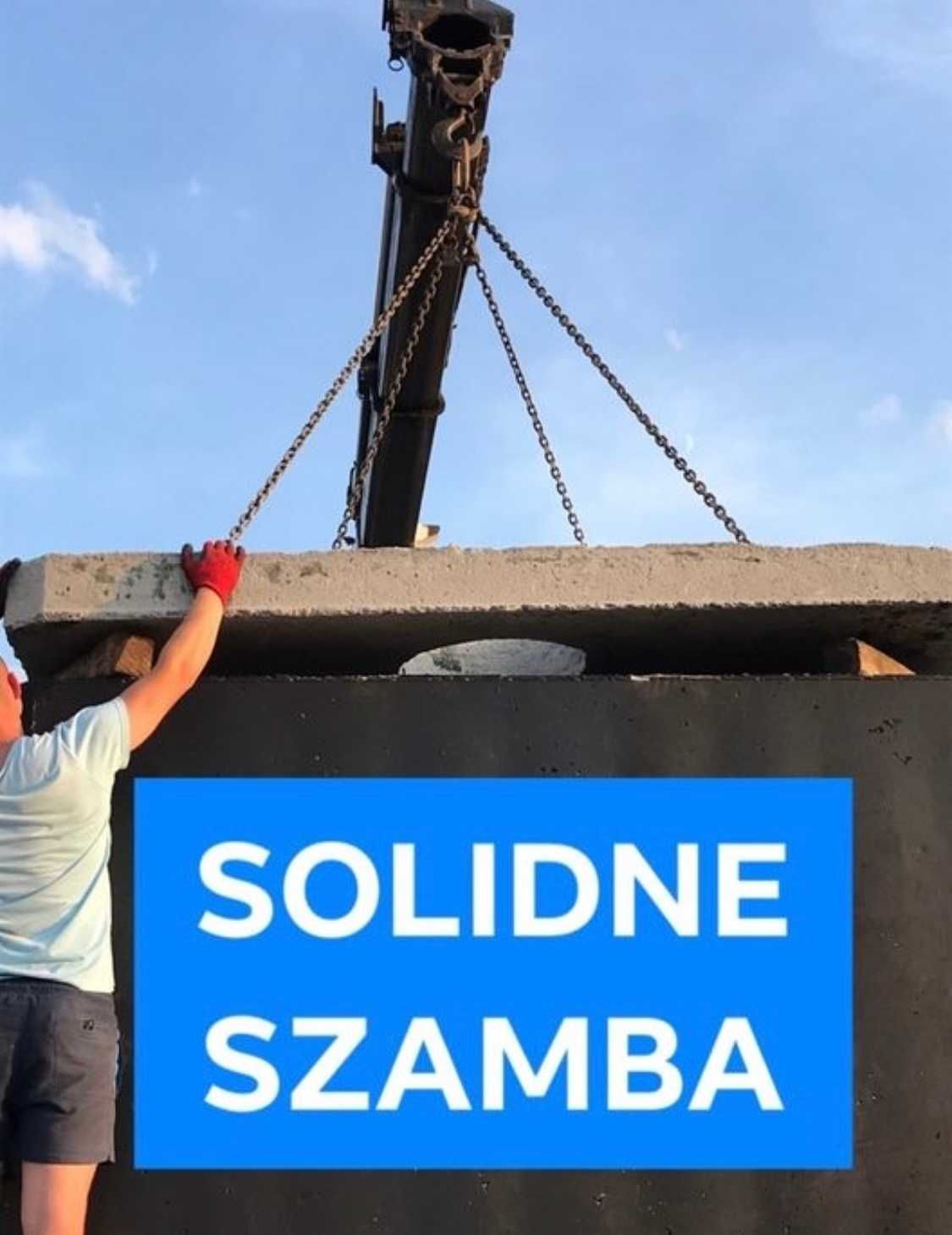 Szambo betonowe zbiornik deszczówka 6m3 6000 litrów Gdynia Gdańsk