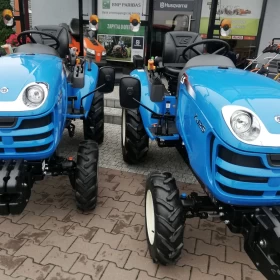 Nowy Traktor traktorek ciągnik diesel LS XJ25 MEC 24,4 KM 4x4 wspomaganie, opony rolnicze, rama bezpieczeństwa ROPS, made in Korea, gwarancja 5 lat