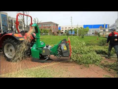Rozdrabniacz do gałęzi do traktora! WC52R - klasa ciężka