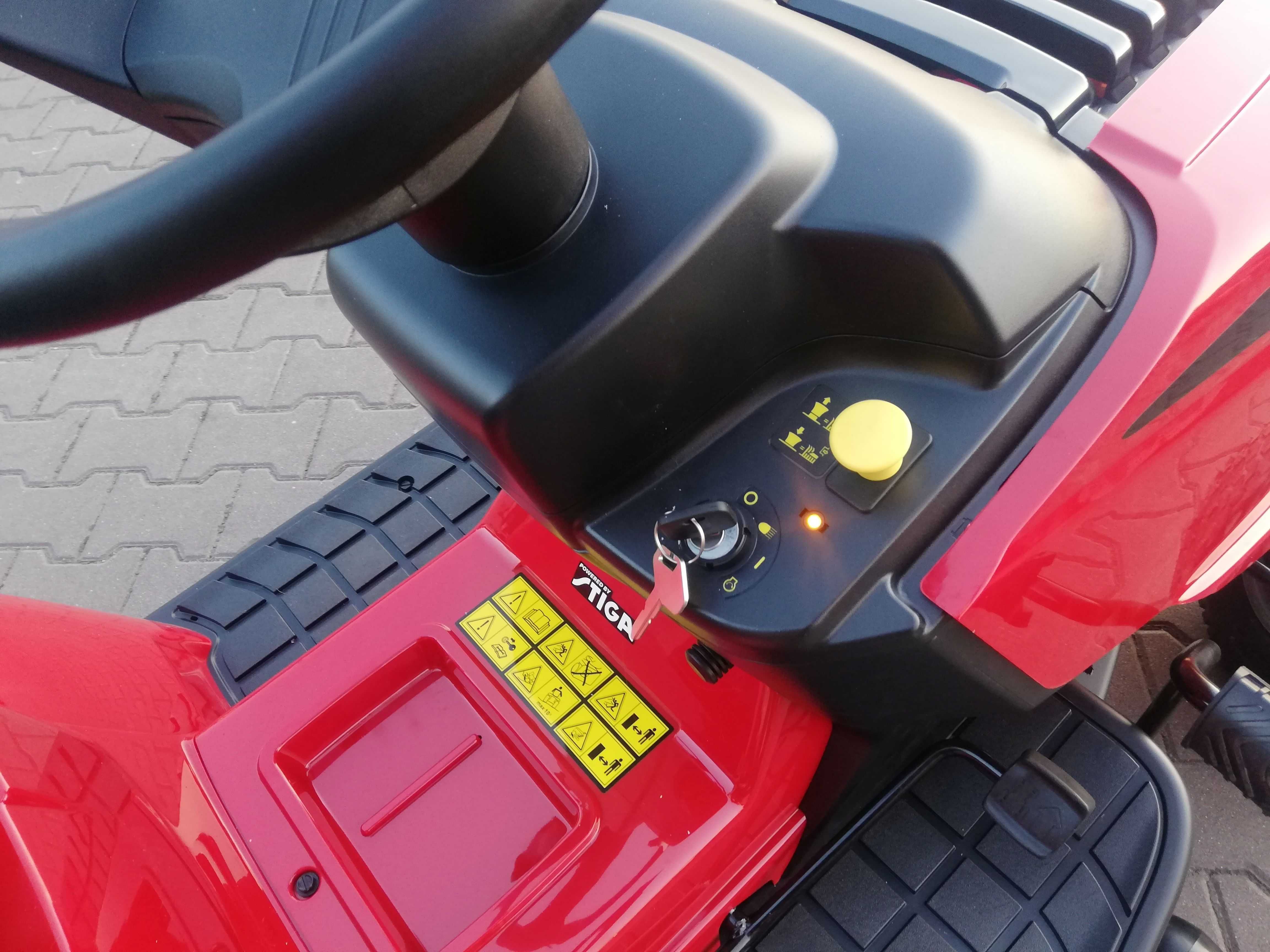 Traktor ogrodowy Mountfield 98cm HST Stiga 16KM 200 litrów kosz