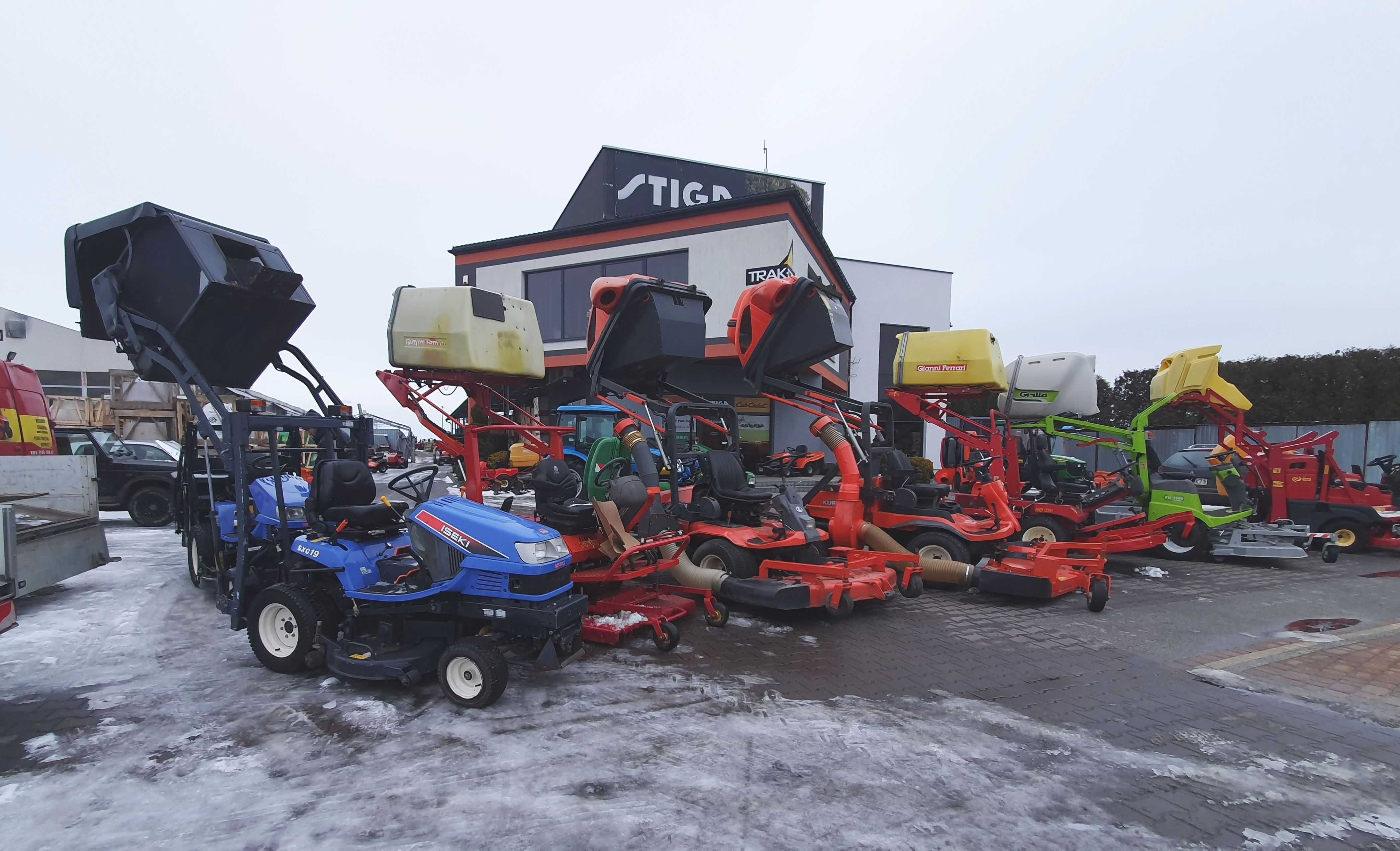 Traktor kosiarka profesjonalna z górnym wysypem HD do wyboru