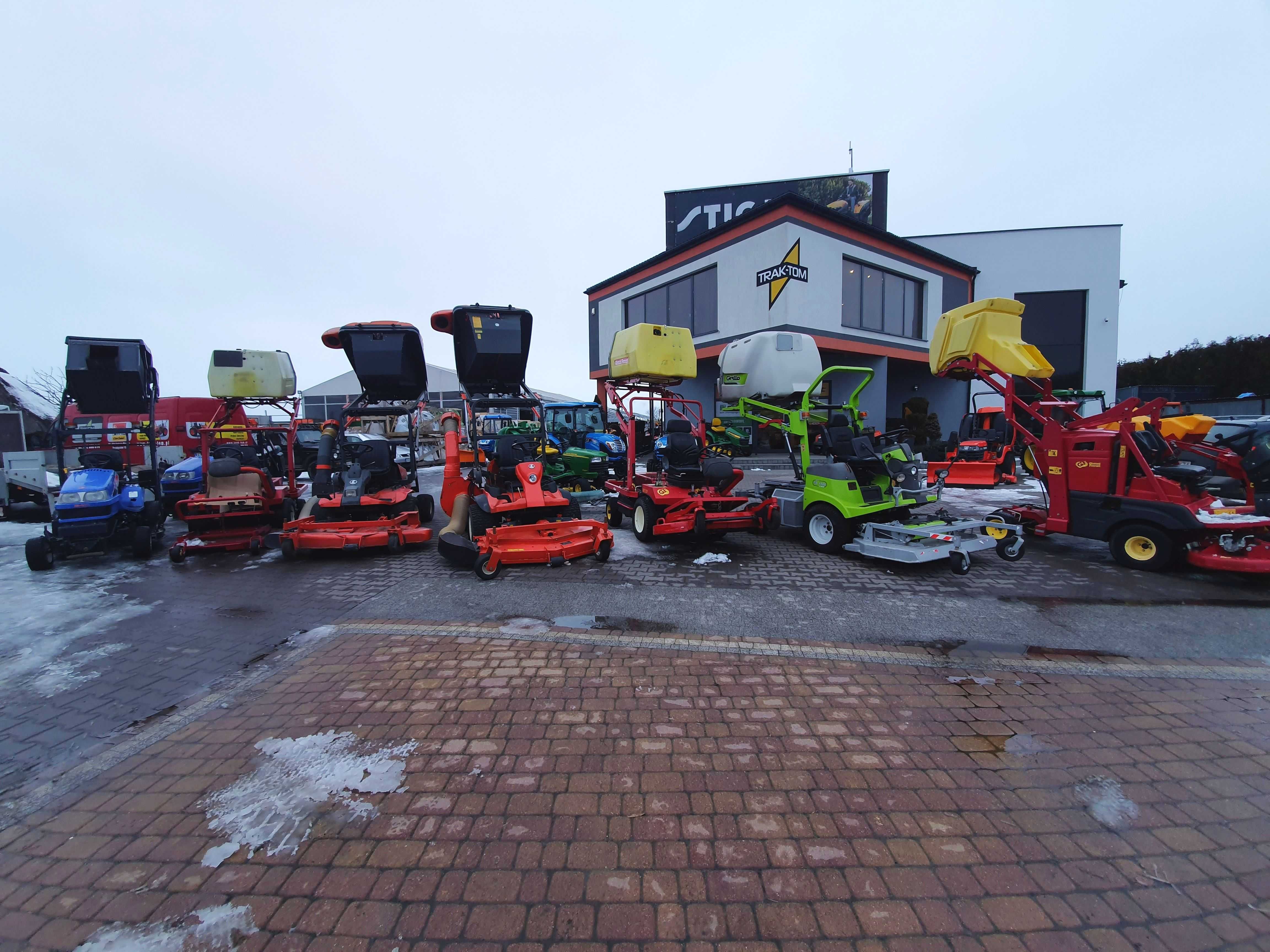 Traktor kosiarka profesjonalna z górnym wysypem HD do wyboru