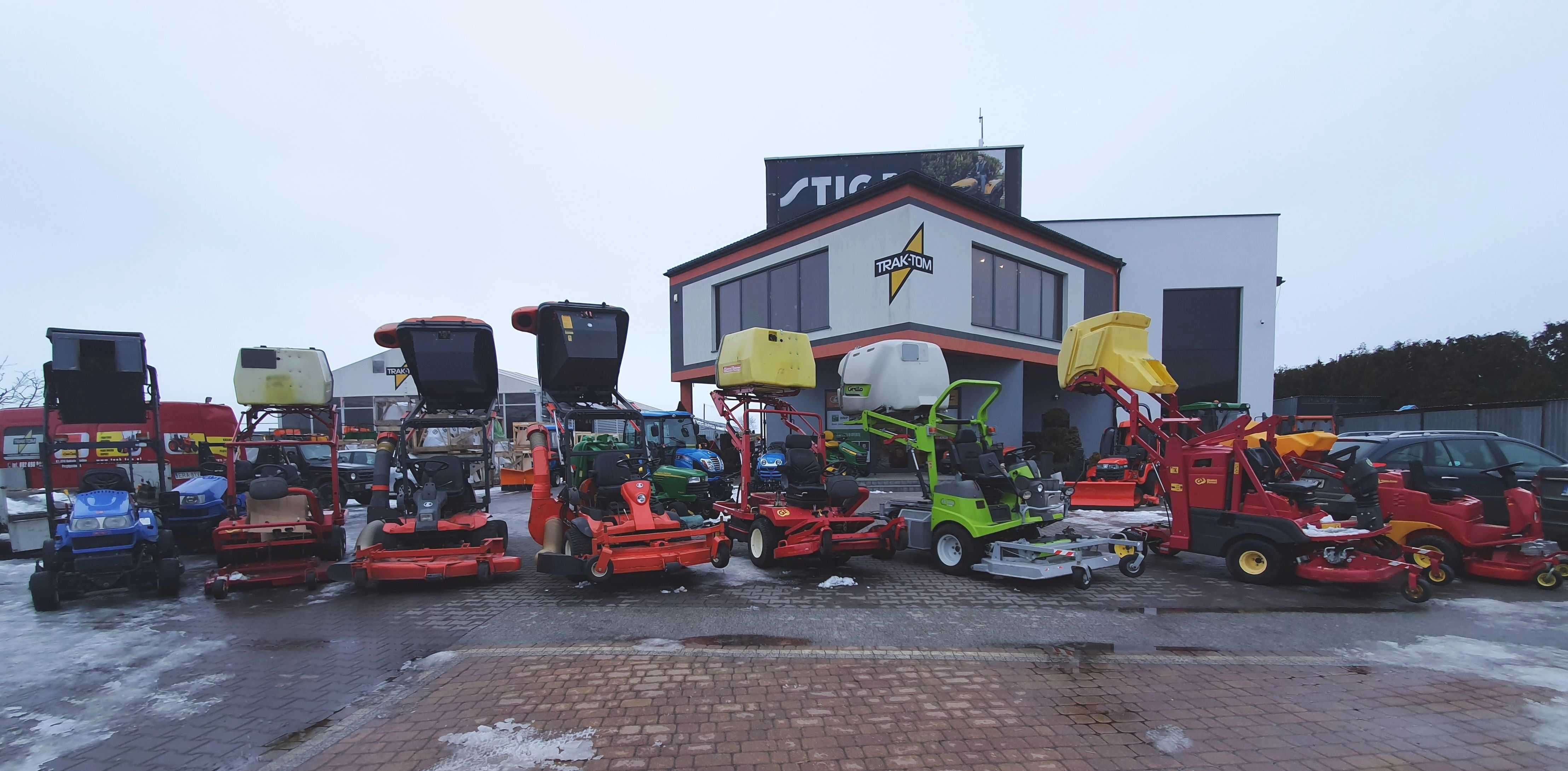 Traktor kosiarka profesjonalna z górnym wysypem HD do wyboru