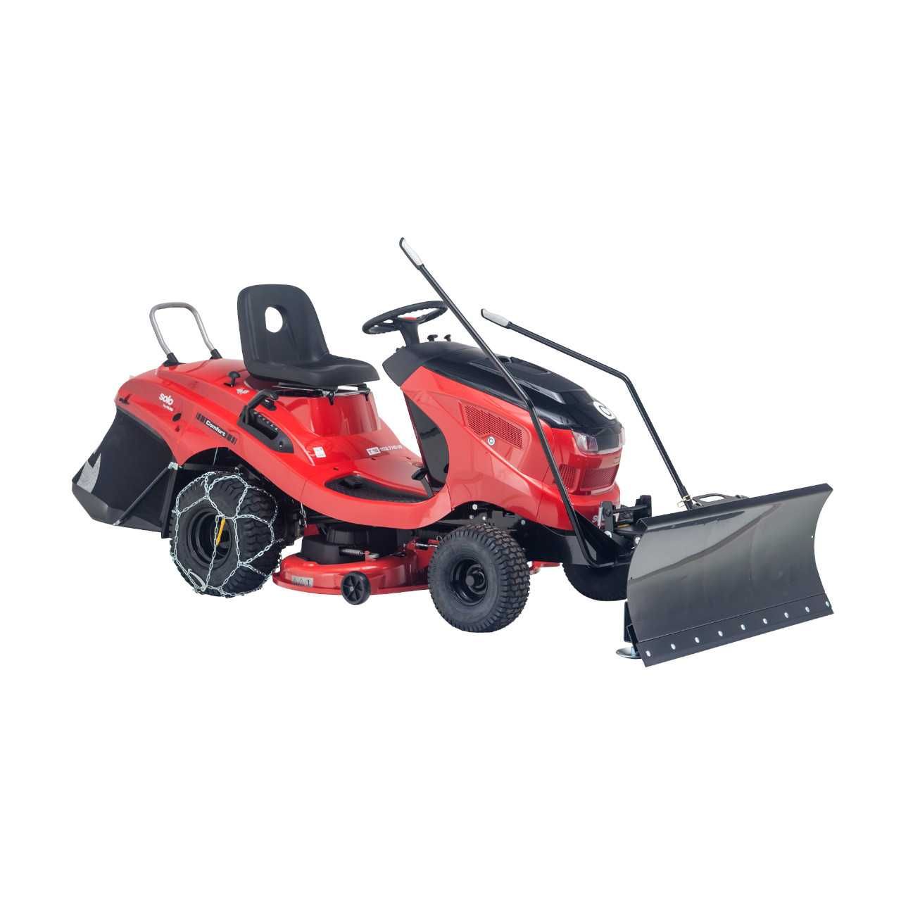 Pług śnieżny do kosiarek traktorów AL-KO z ramą montażową