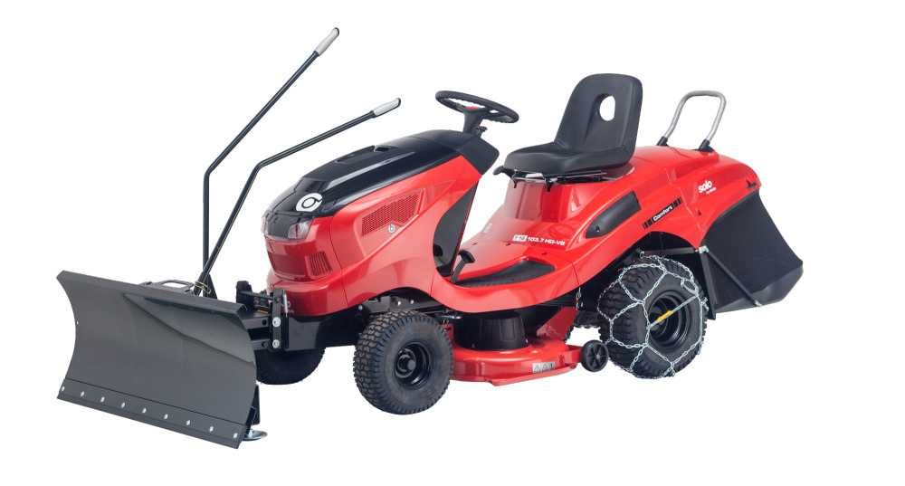 Pług śnieżny do kosiarek traktorów AL-KO z ramą montażową