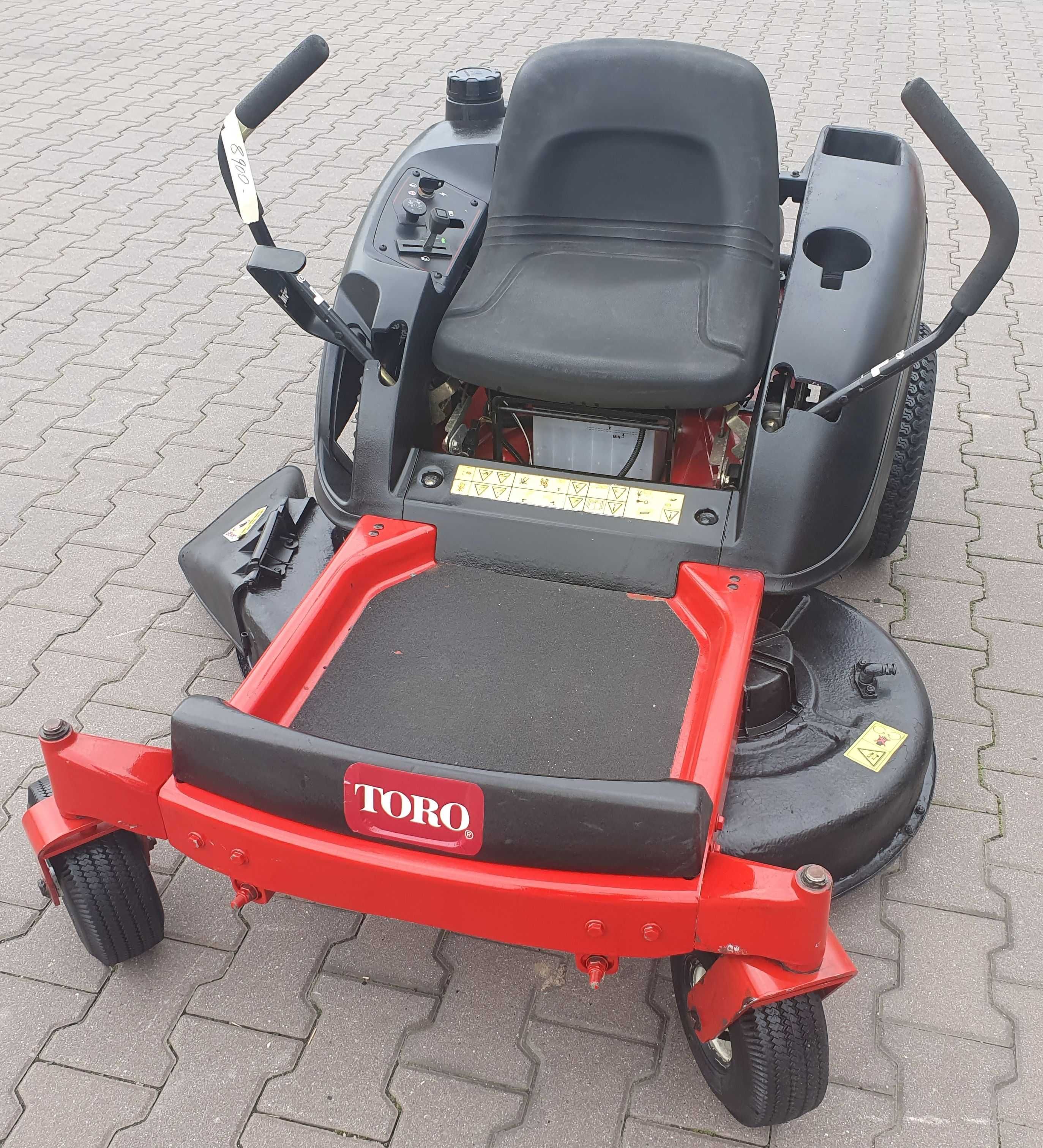 Traktorek TORO 16KM pompa oleju zerowy promień skrętu kosa 107 cm