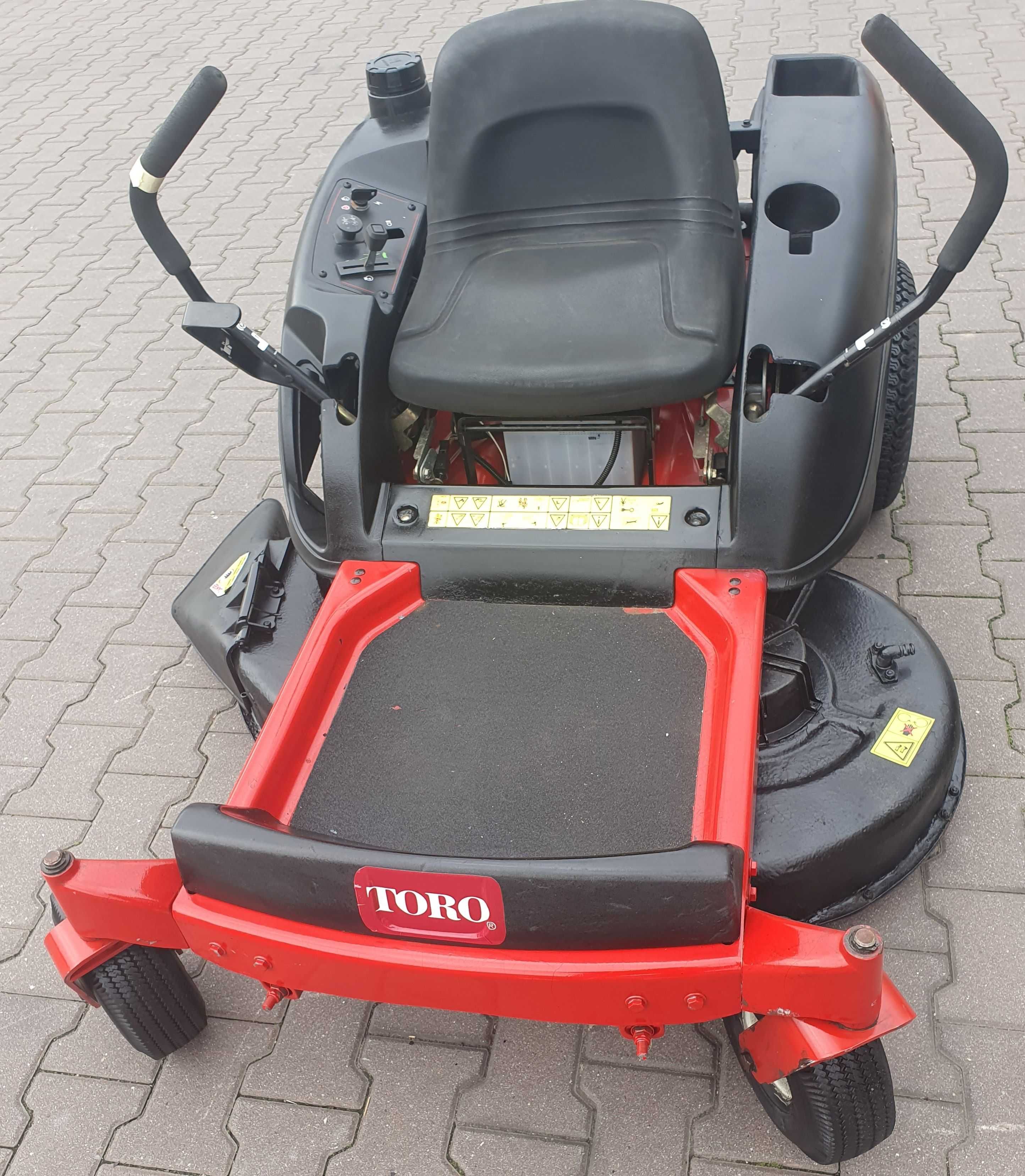 Traktorek TORO 16KM pompa oleju zerowy promień skrętu kosa 107 cm