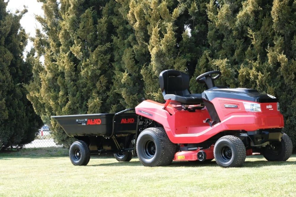 Przyczepka taczka wózek AL-KO 400 litrów 400 kg do traktora ogrodowego