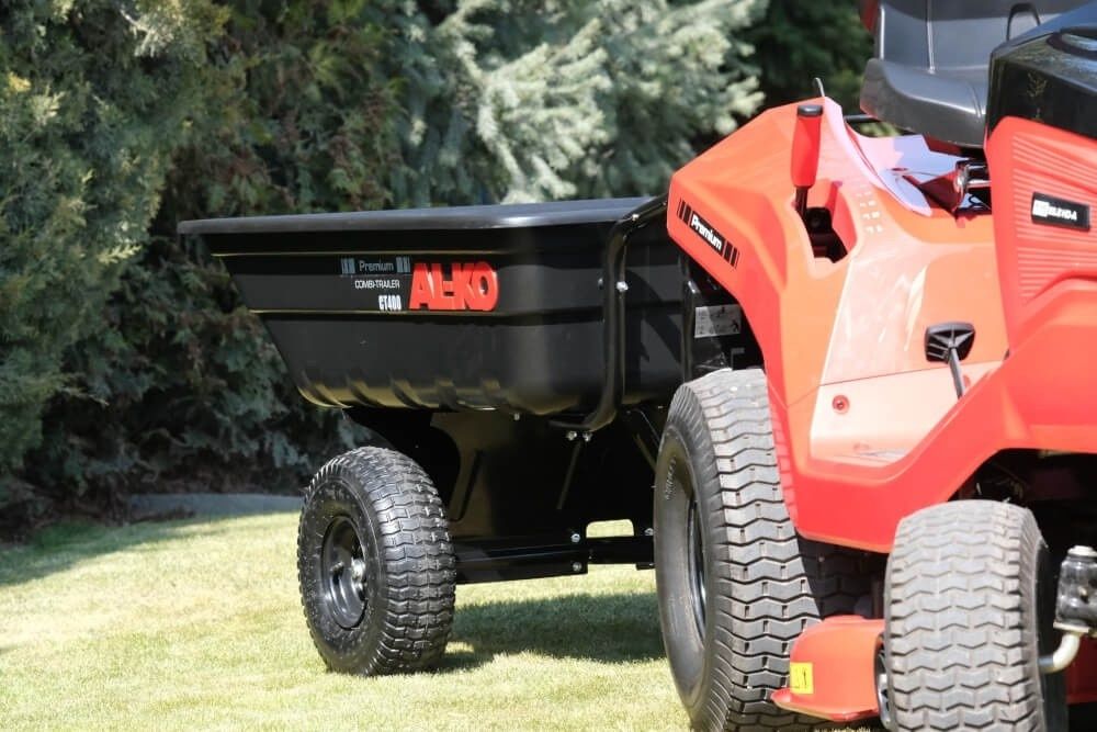 Przyczepka taczka wózek AL-KO 400 litrów 400 kg do traktora ogrodowego