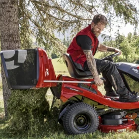5 Lat gwarancji Traktor ogrodowy ALKO AL-KO T13-93.3 COMFORT kosiarka silnik Briggs 13KM, agregat 93 cm, łożyska, końcówki drążków kierowniczych