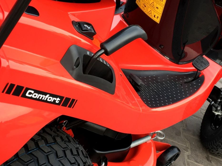 5 Lat gwarancji Traktor ogrodowy ALKO AL-KO T13-93.3 COMFORT kosiarka silnik Briggs 13KM, agregat 93 cm, łożyska, końcówki drążków kierowniczych