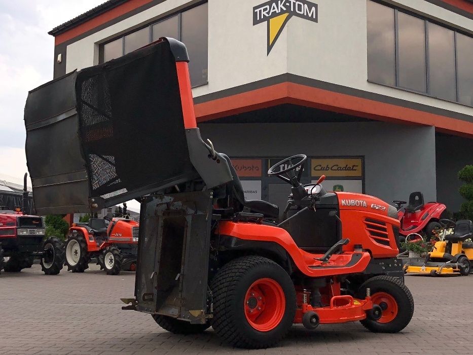 Profesjonalna kosiarka KUBOTA G23LD diesel 23KM z koszem Dolny Wysyp