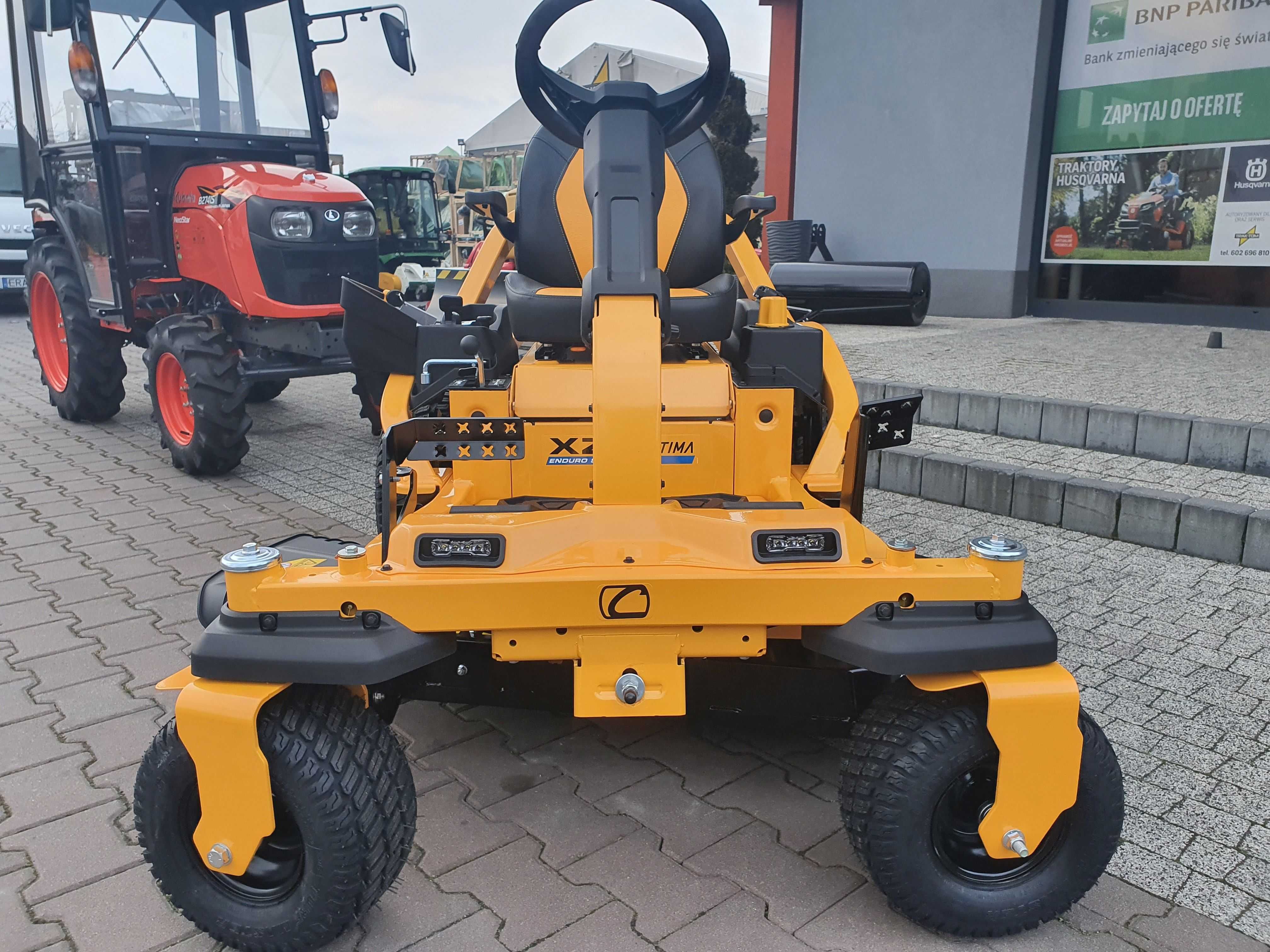 Traktor ogrodowy zerowy promień skrętu +kierownica Kawasaki 23KM 117cm