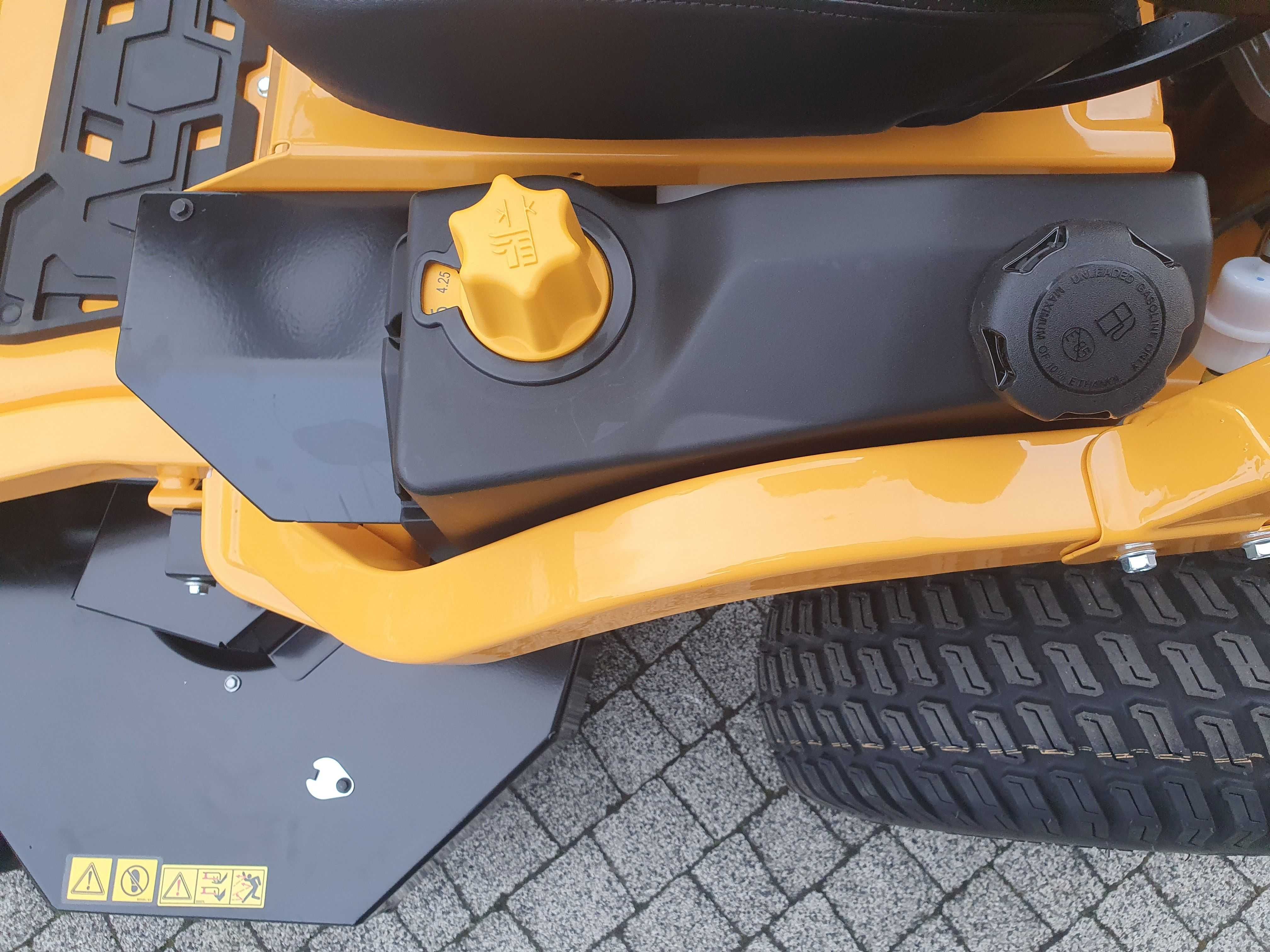 Traktor ogrodowy zerowy promień skrętu +kierownica Kawasaki 23KM 117cm