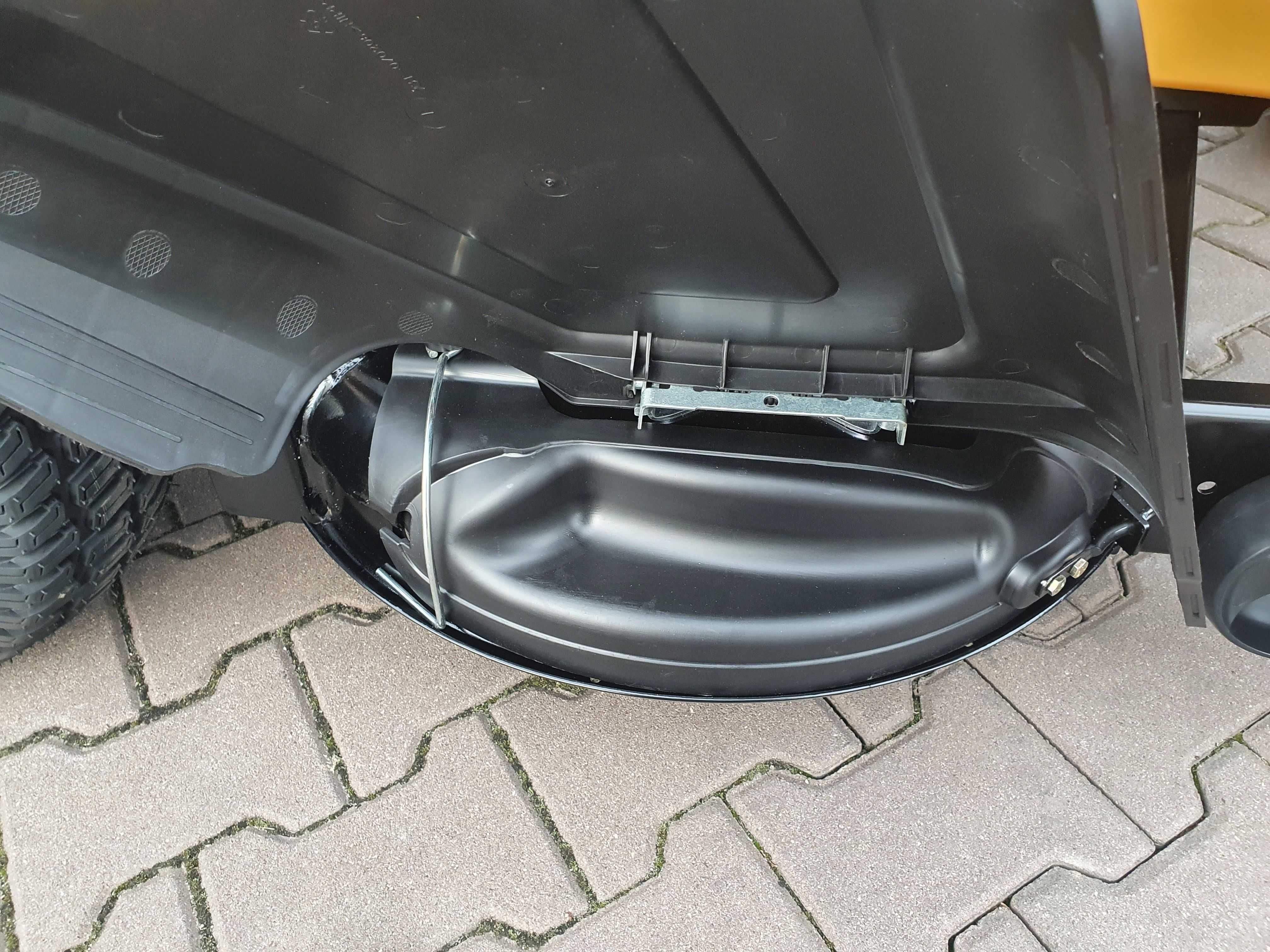 Traktor ogrodowy zerowy promień skrętu +kierownica Kawasaki 23KM 117cm