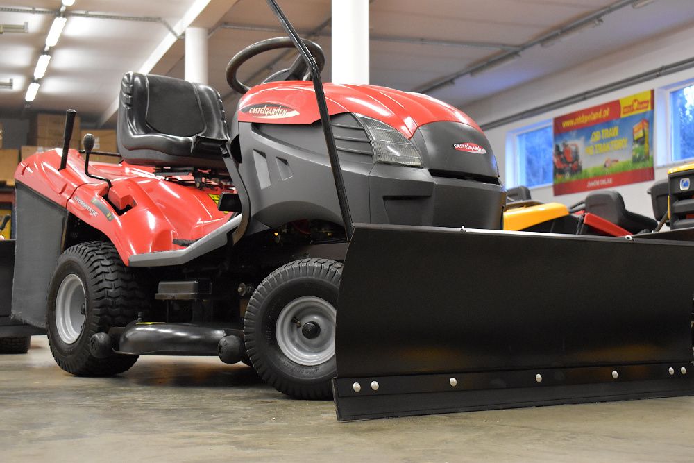 Kosiarka traktorek CASTEL GARDEN Hydro z pługiem 17,5 KM
