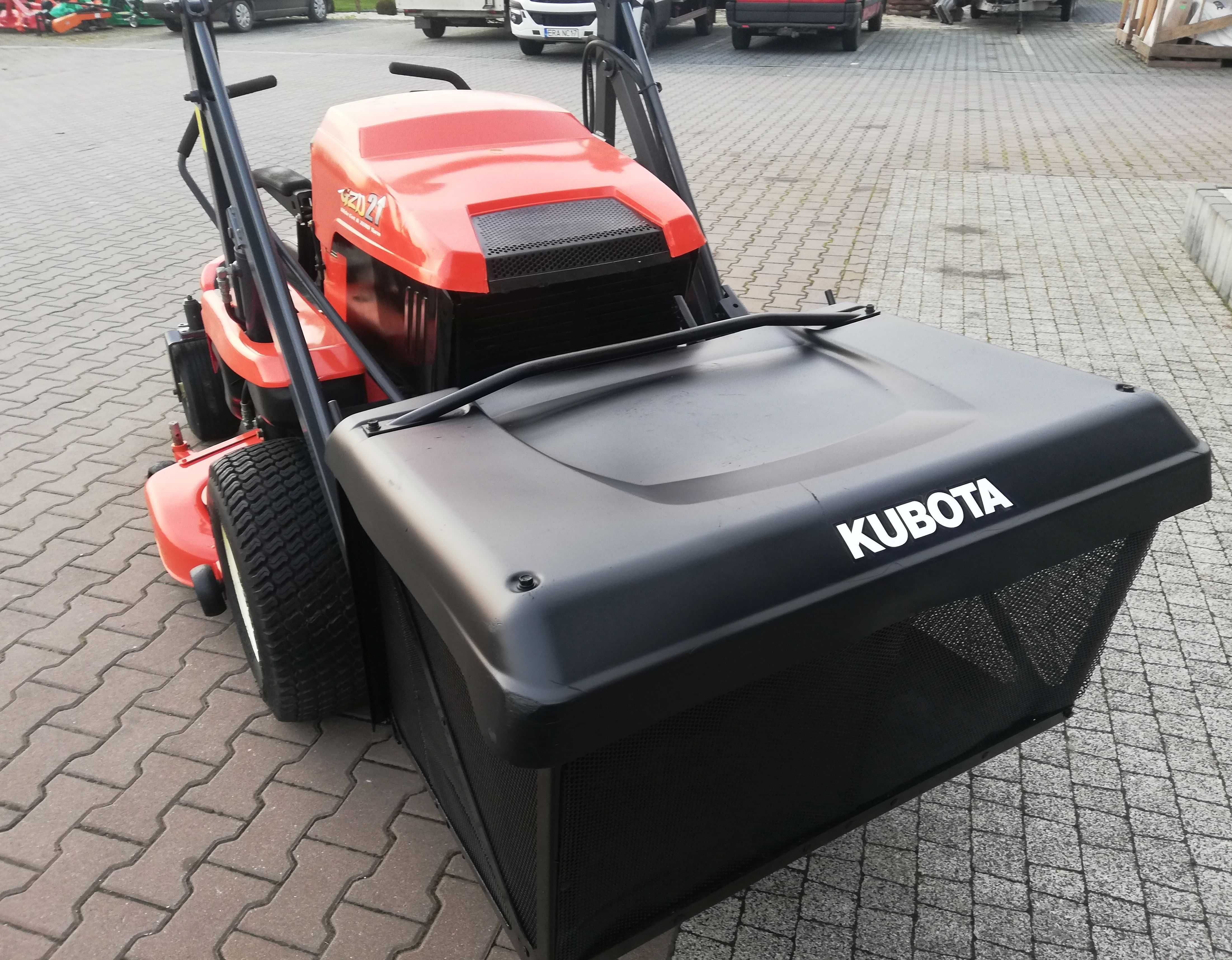 Profesjonalna kosiarka Kubota GZD21 diesel 21KM górny wysyp 500L