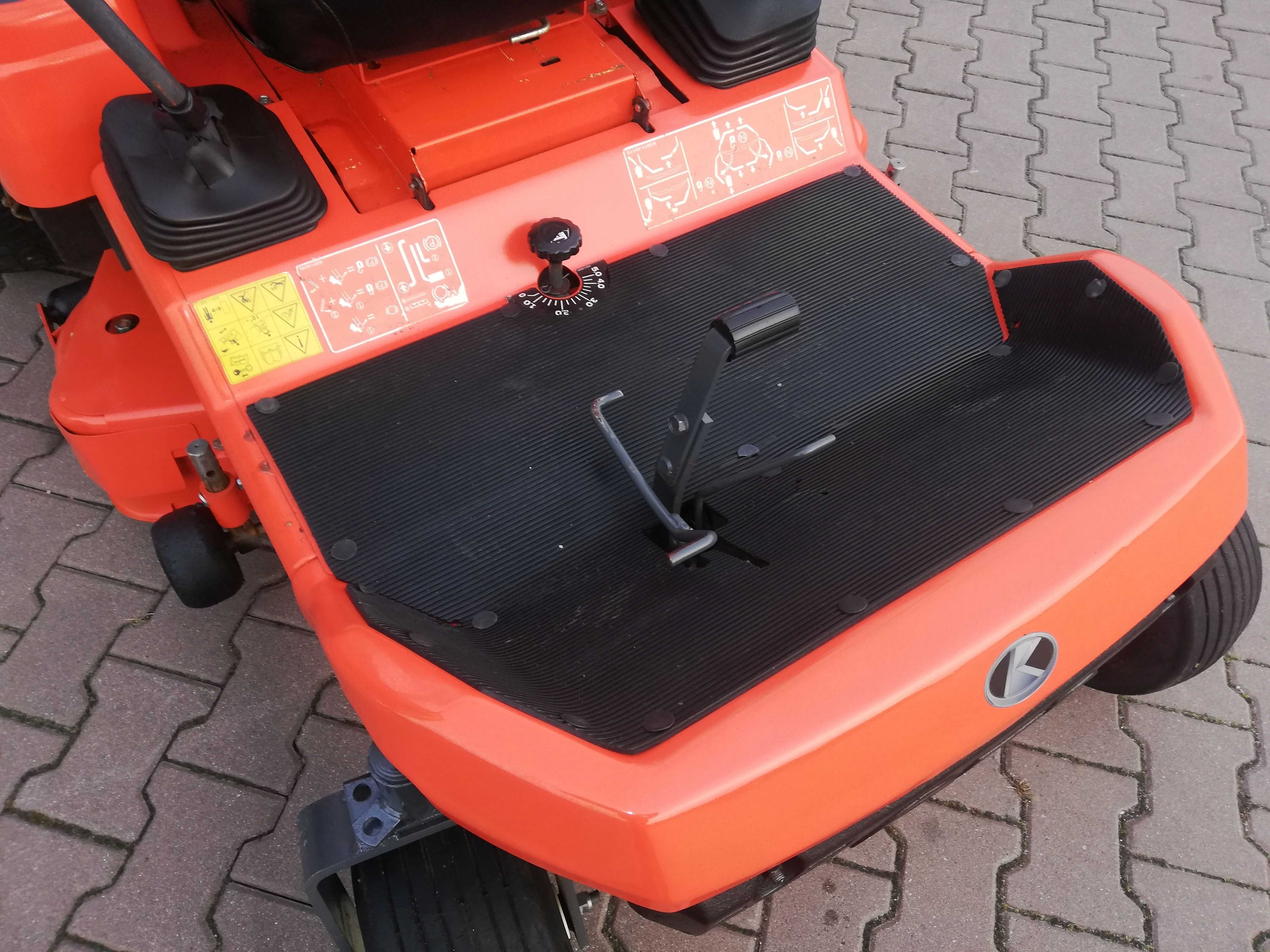 Profesjonalna kosiarka Kubota GZD21 diesel 21KM górny wysyp 500L