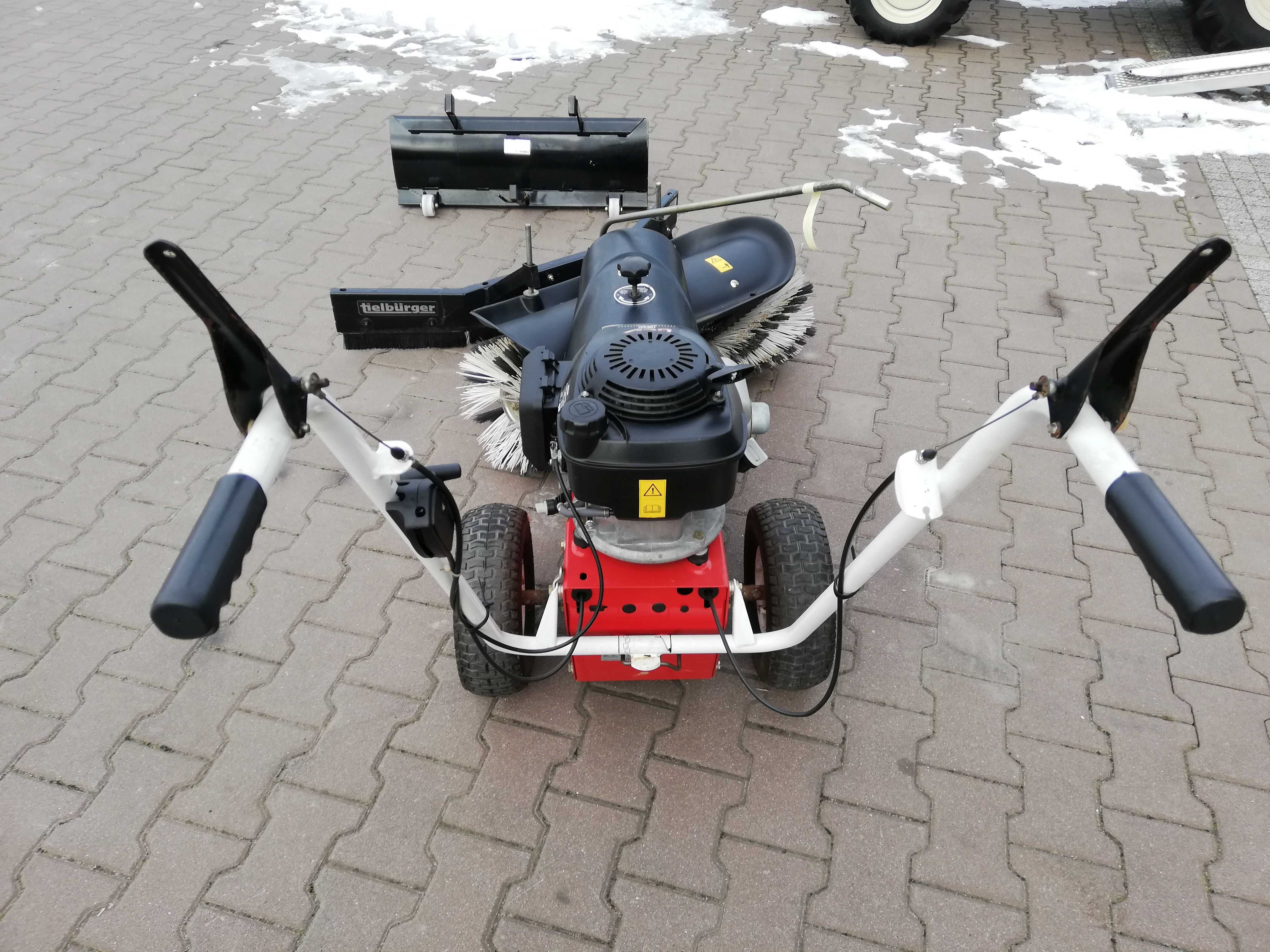 Profesjonalna odśnieżarka zamiatarka tk36 Honda 4,5KM +pług +zbierak