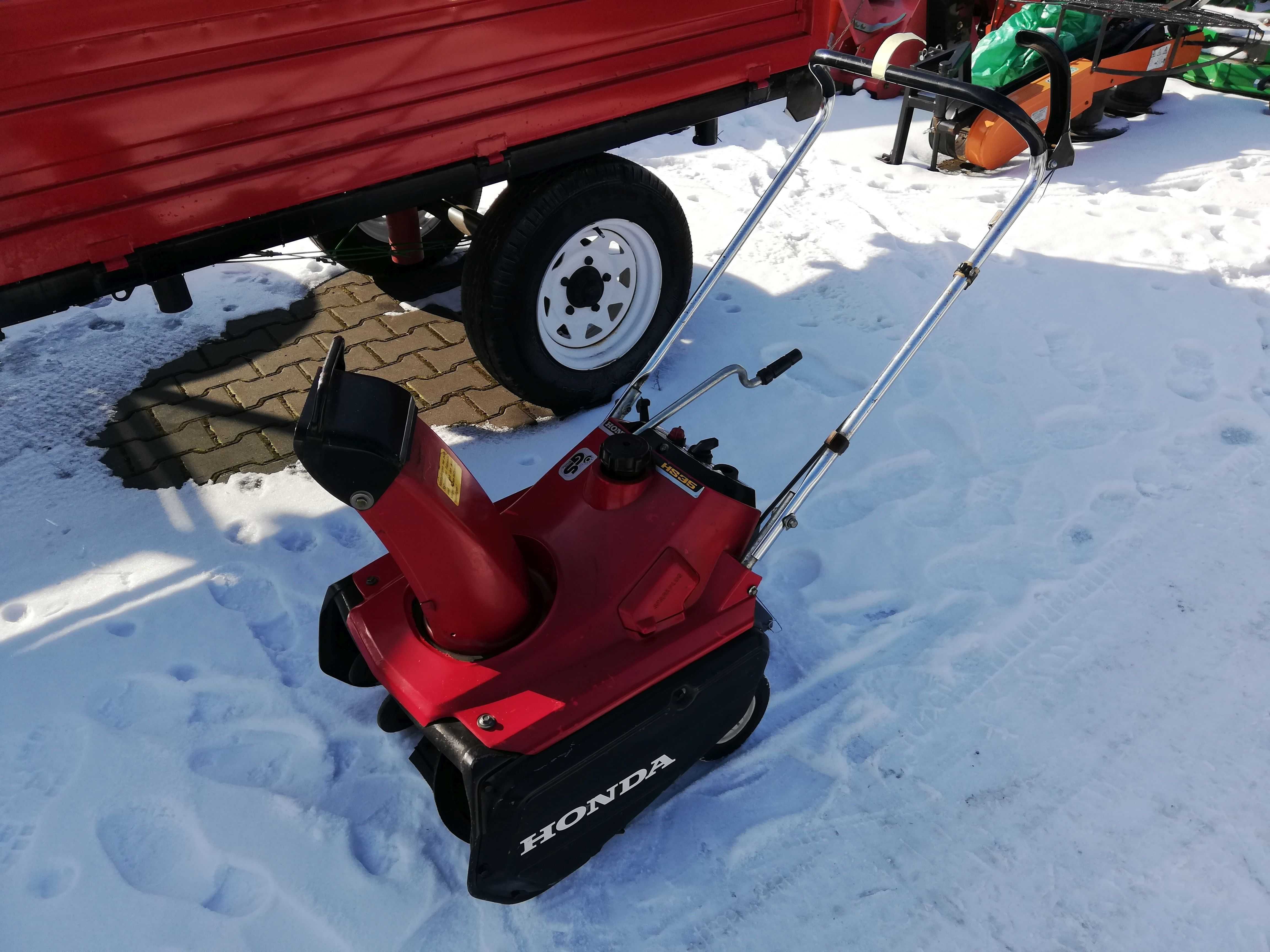 Bardzo poręczna odśnieżarka spalinowa Honda 3,5 HP 50 cm Japan
