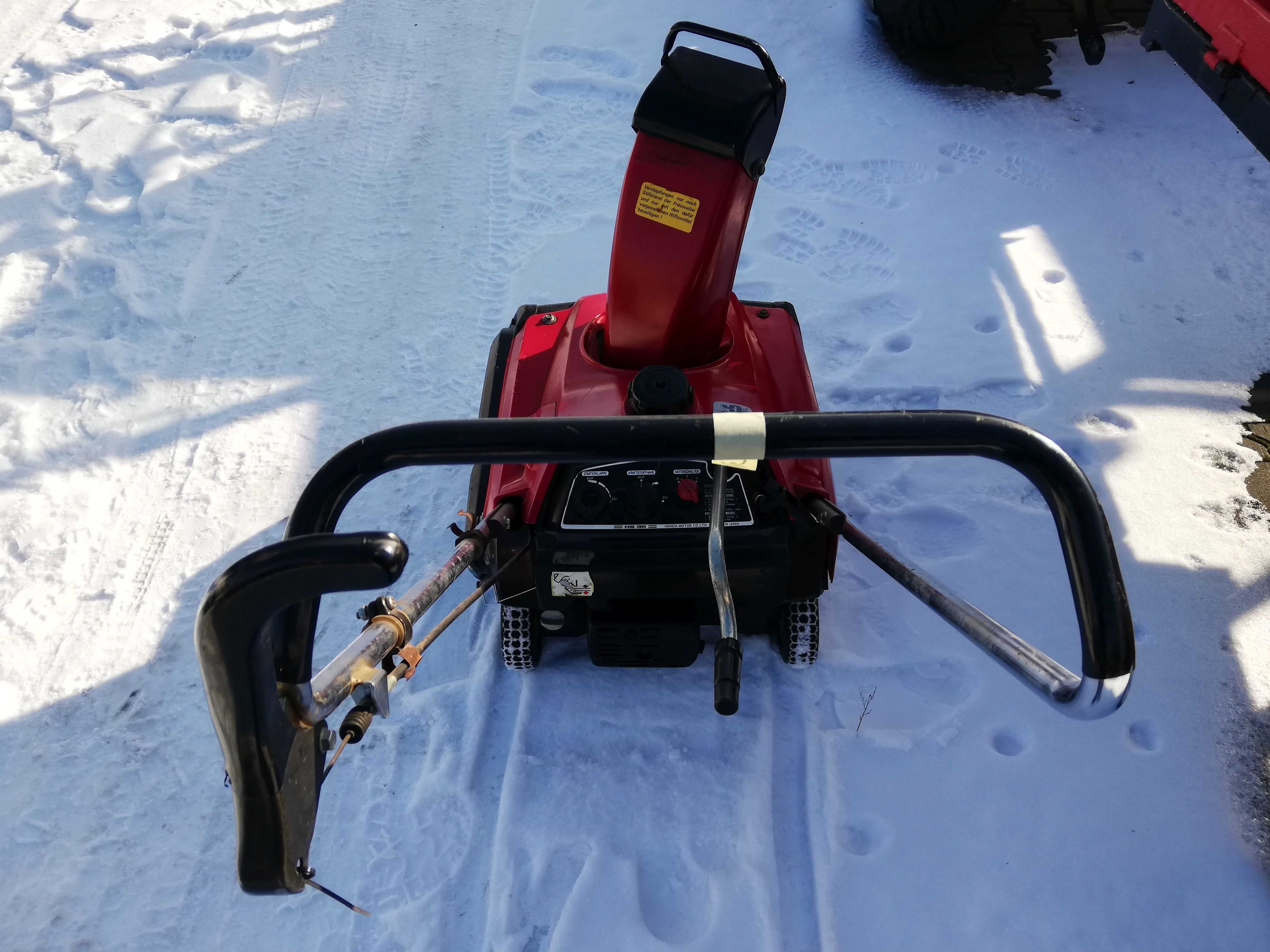 Bardzo poręczna odśnieżarka spalinowa Honda 3,5 HP 50 cm Japan