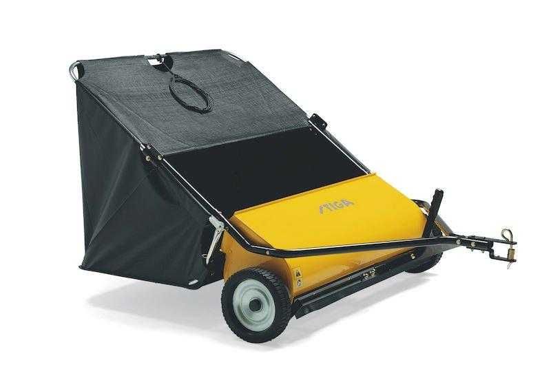 Zbierak trawy i liści 107cm kosz 650 litrów do traktora ogrodowego