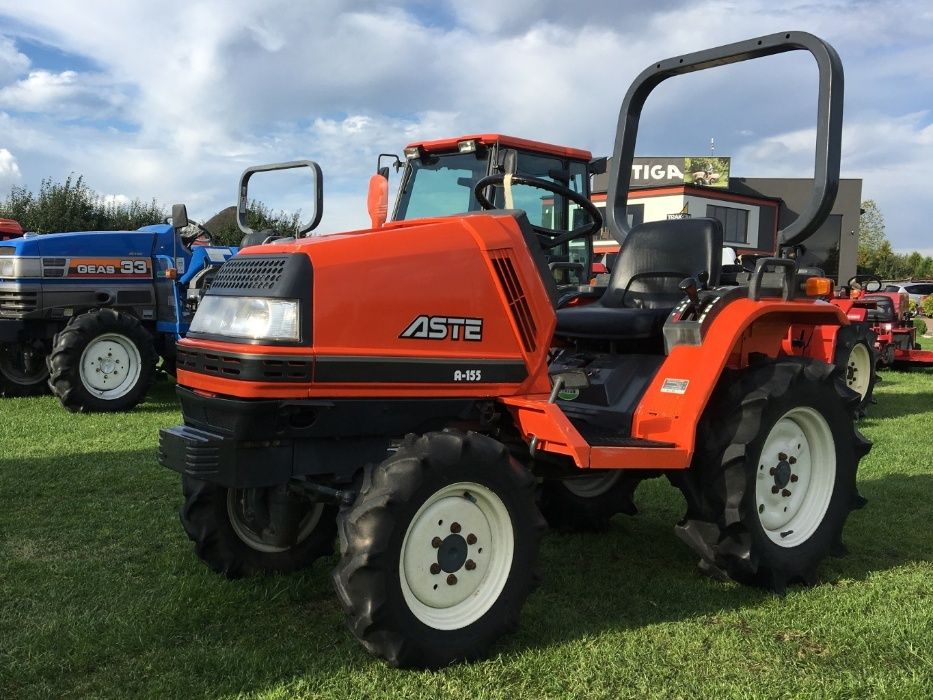 Mini traktorek ciągnik ogrodniczy komunalny Kubota Aste A-155 4x4