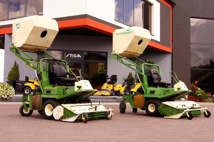 Traktorek kosiarka Amozone Profihopper WYSYP GÓRNY PRO diesel 25KM