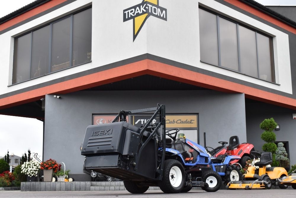 Kosiarka traktorek ISEKI SXG 22 diesel, górny wysyp kosza 22 KM, mocna