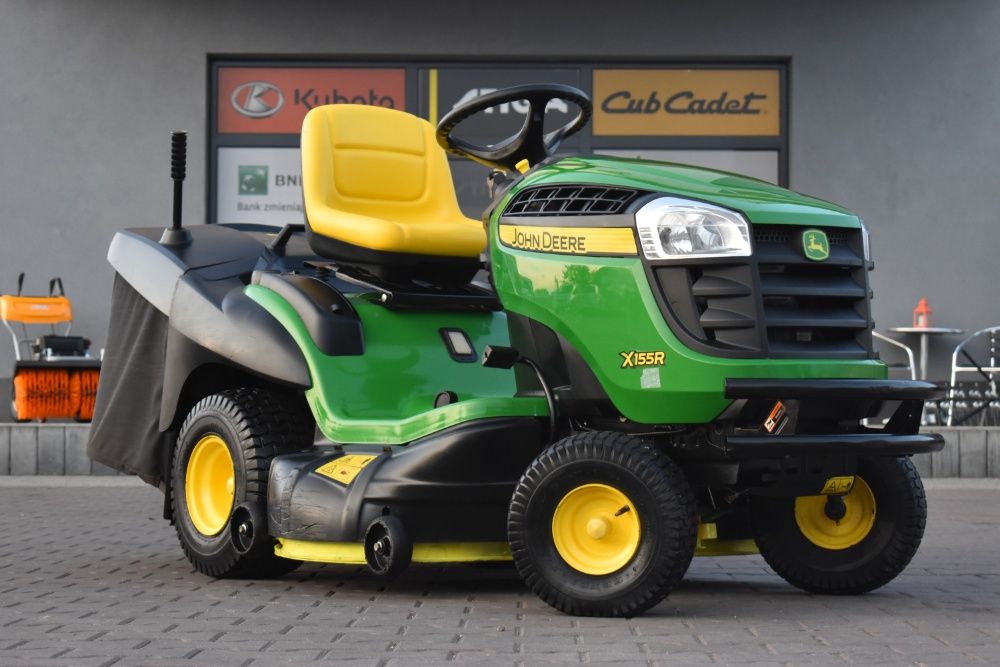 X155R Kosiarka samojezdna (traktorek) z koszem JOHN DEERE 107cm 22 KM