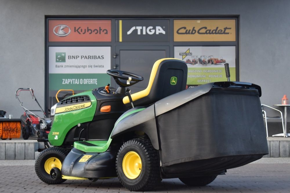 X155R Kosiarka samojezdna (traktorek) z koszem JOHN DEERE 107cm 22 KM