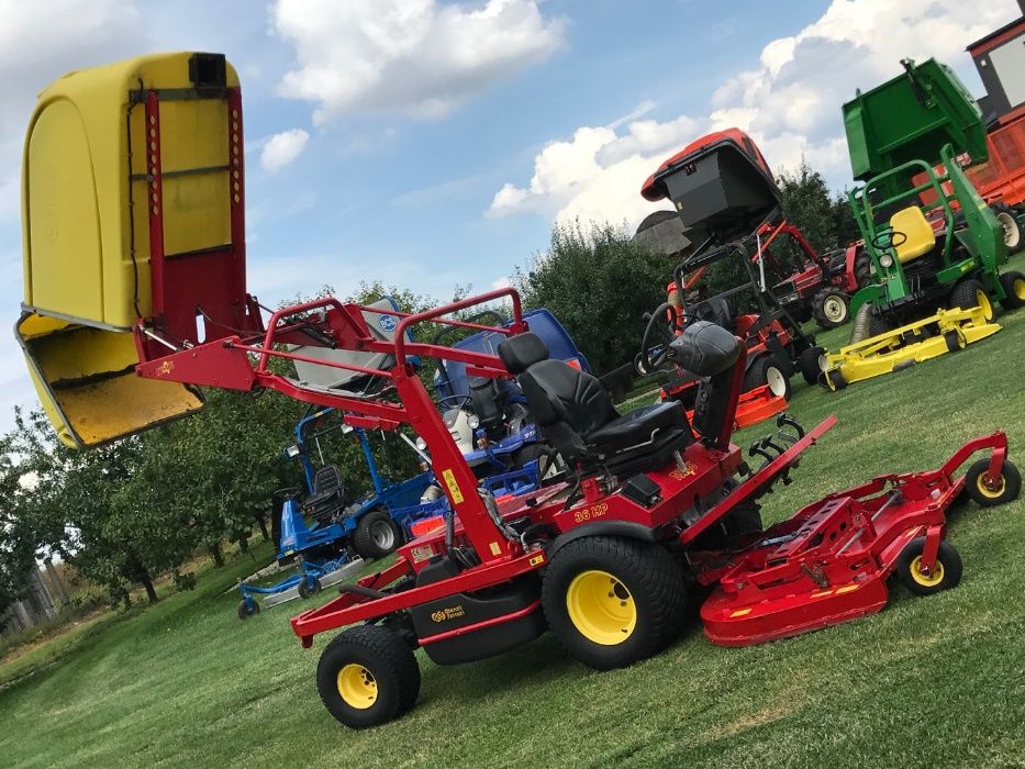 Traktorek kosiarka Gianni Ferrari T4 Turbo 4 moc 36KM diesel 4x4 kosz