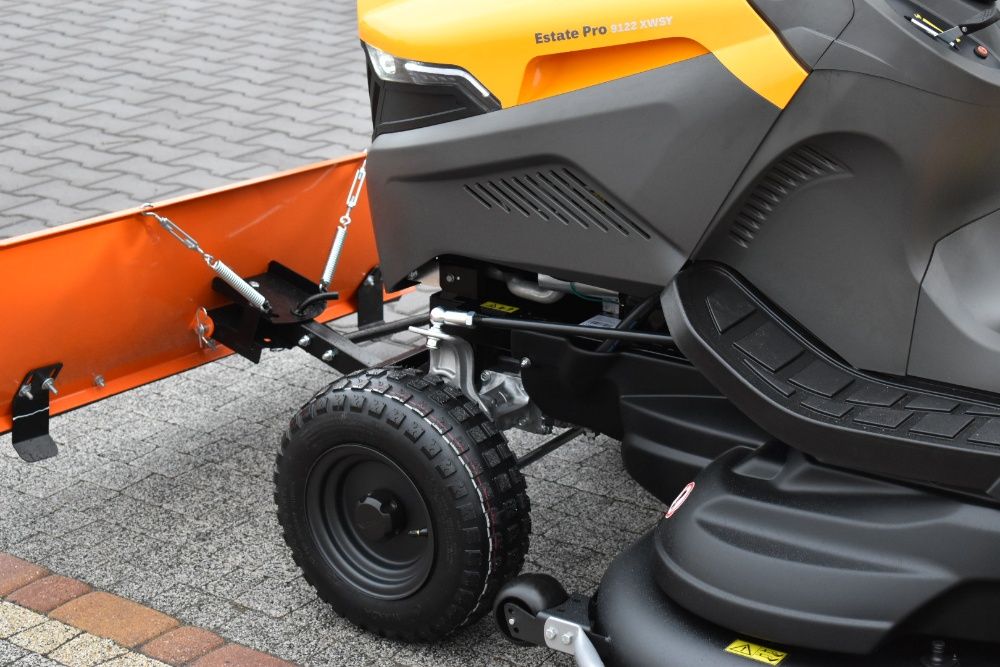 Pług śnieżny 120 cm do traktorka ogrodowego-wszystkie modele + adapter