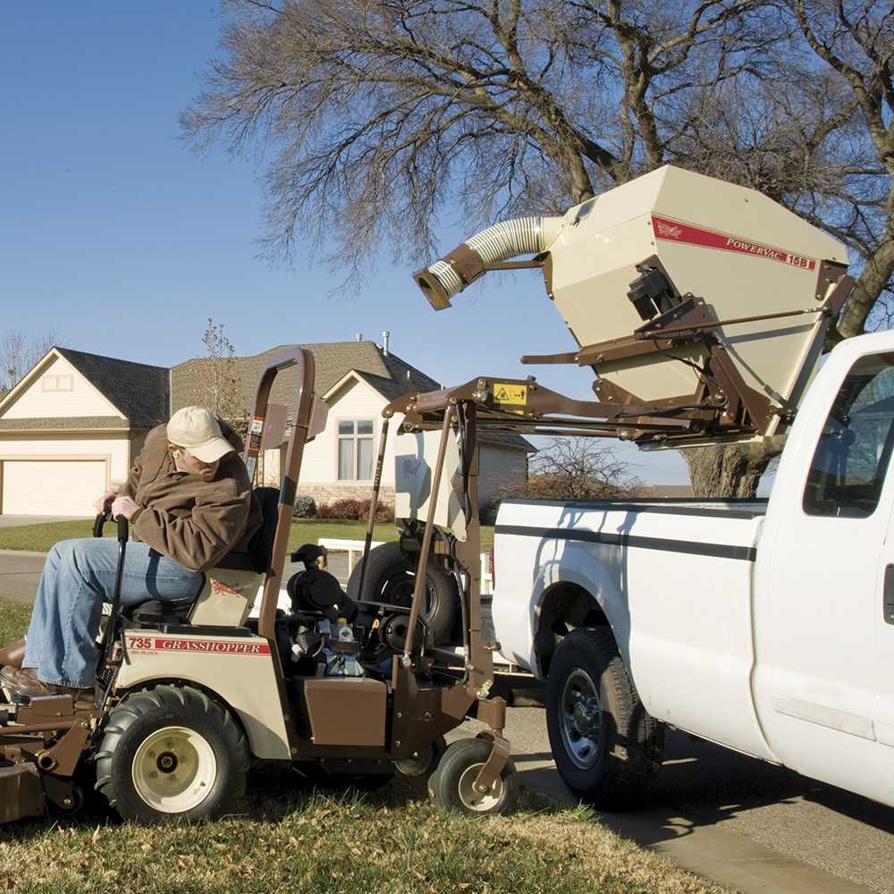Kosiarka profesjonalna Grasshopper, diesel Kubota 28KM, WOM, kosz 453L