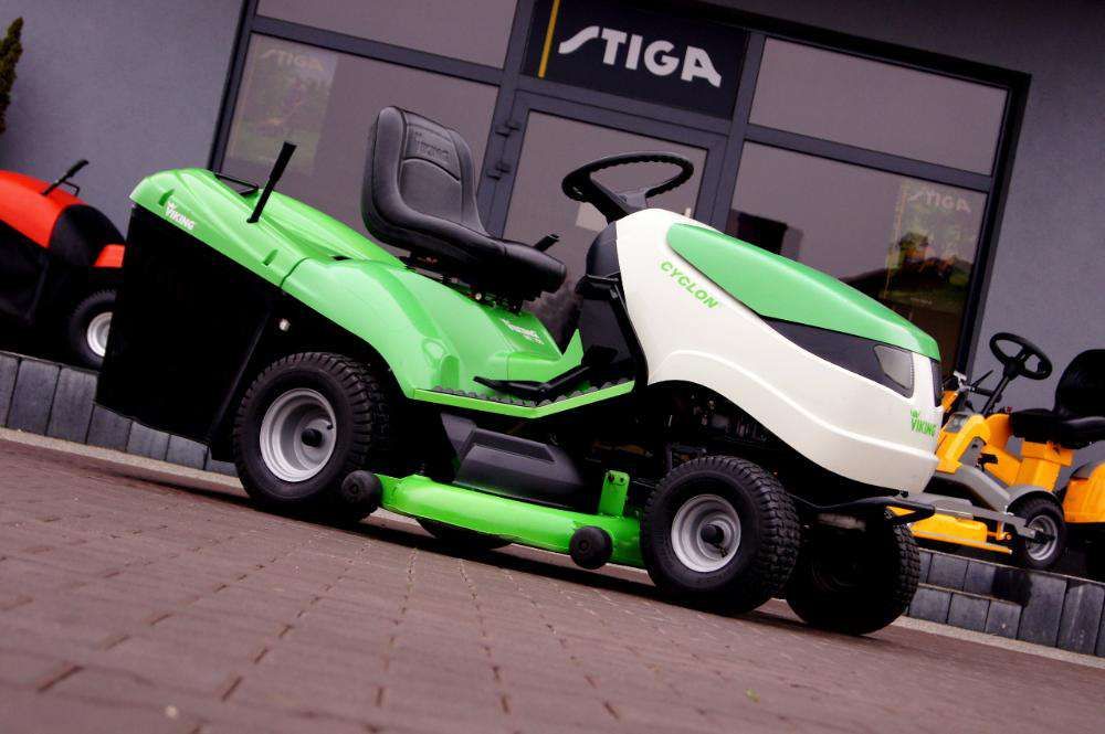 Kosiarka traktorek VIKING MT795 22KM,122CM+PŁUG TRAK-TOM