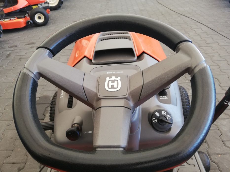 kosiarka ogrodowa z koszem Husqvarna CTH 140 Kawasaki TWIN 15KM pompa