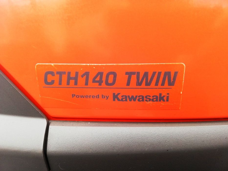 kosiarka ogrodowa z koszem Husqvarna CTH 140 Kawasaki TWIN 15KM pompa