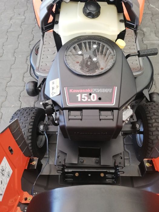 kosiarka ogrodowa z koszem Husqvarna CTH 140 Kawasaki TWIN 15KM pompa