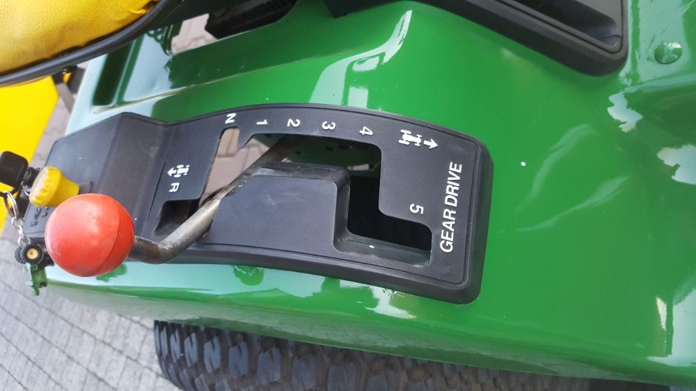 Traktorek ogrodowy kosiarka samojezdna JOHN DEERE STX 38 mulczowanie